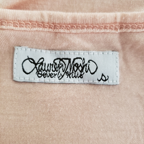 Lauren Moshi small cold shoulder camel peach - Picture 3 of 15